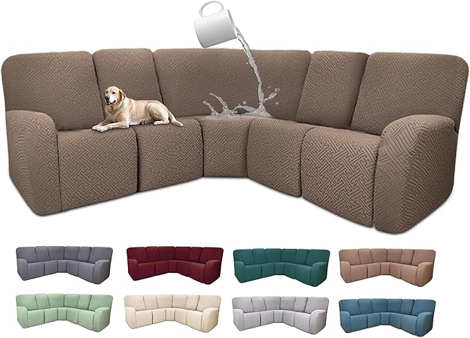 100% Waterproof Sectional Recliner Couch Covers