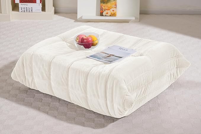 Bean Bag Pouf Ottoman, Foot Stool, Foot Rest