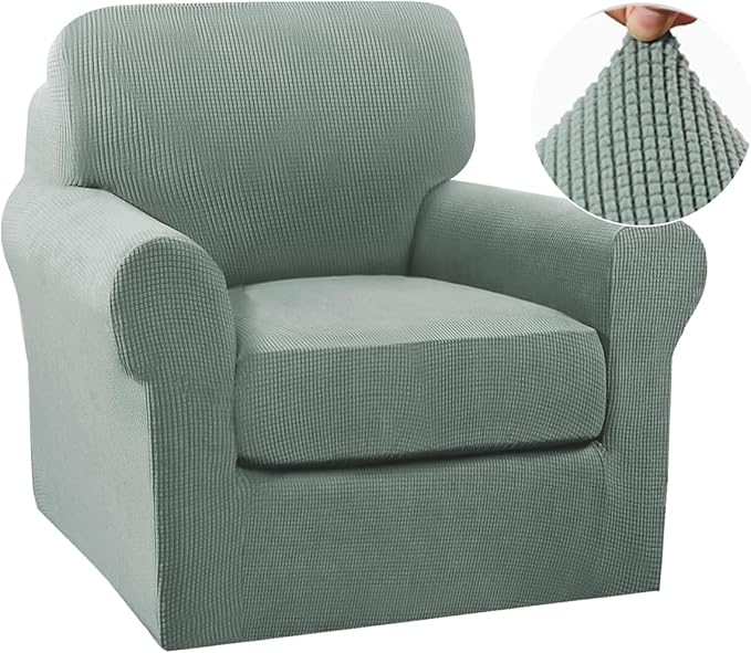 Turquoize 2 Piece Chair Covers Chair Slipcovers