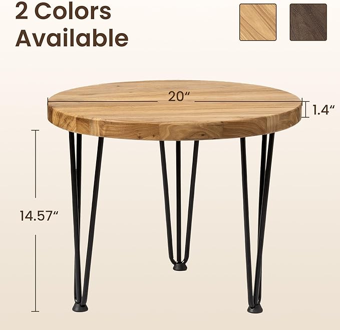 Fun Memories Round Coffee Table
