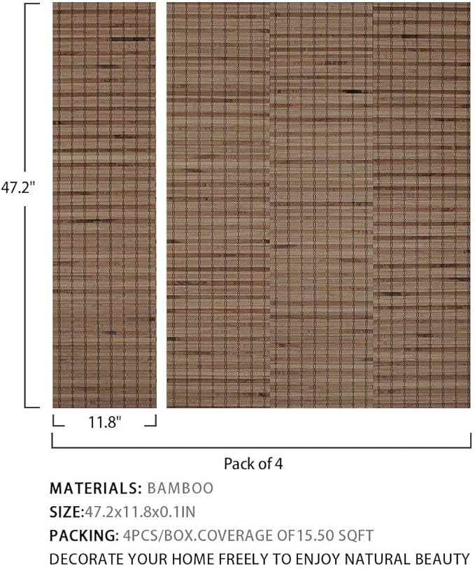SINGULARWOOD Bamboo Wall Paneling
