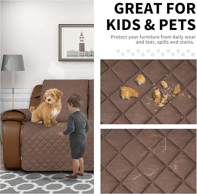 Easy-Going Recliner Sofa Cover, Reversible Couch Cover