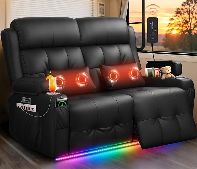 Power Loveseat Recliner Sofa