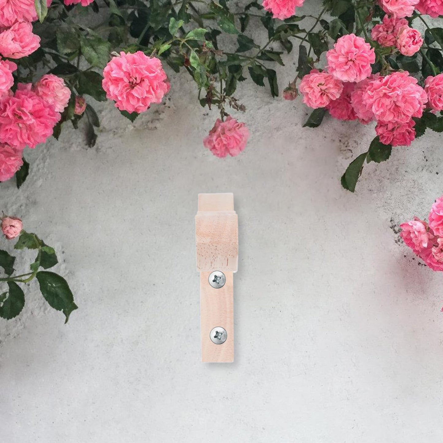 Alasum 2pcs Wooden Plant Hanger Hooks Wall-Mounted Flower Pot Holders Indoor Outdoor Wind Chime Lantern Brackets Decorative Garden Hanging Hooks