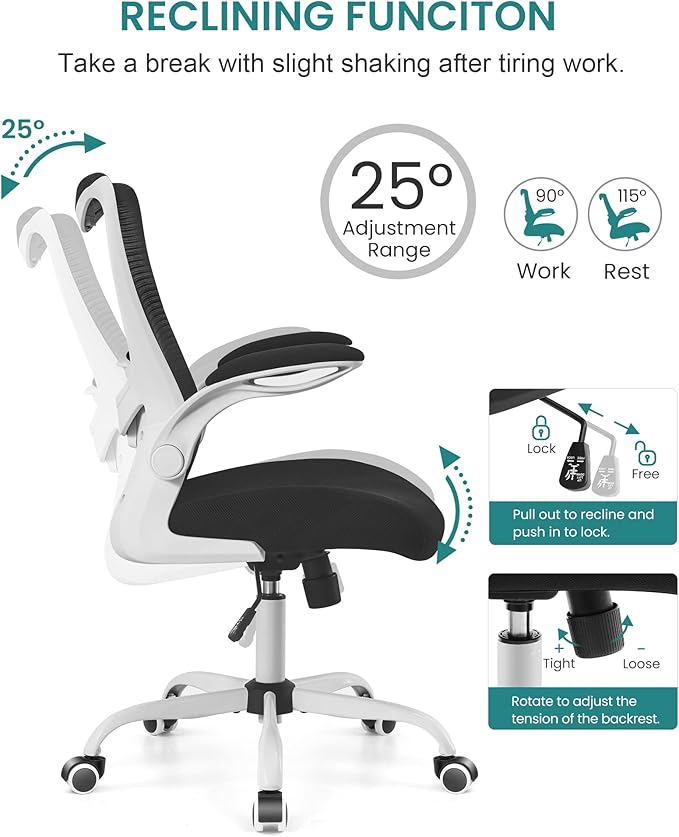 MUXX.STIL Office Chair, Ergonomic Desk Chair