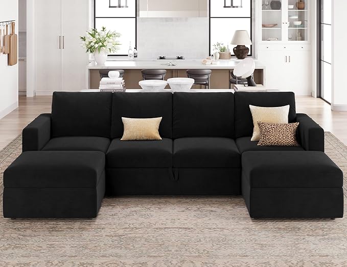 Belffin Modular Sectional Sleeper Sofa Bed