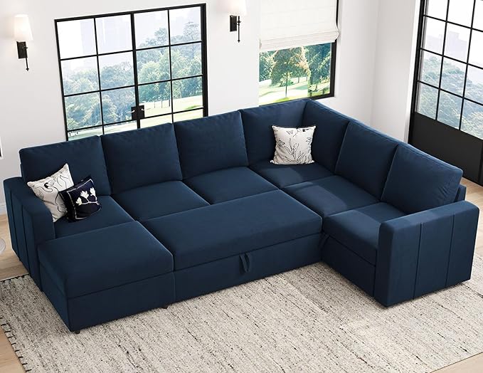 Belffin Modular Sectional Sleeper Sofa