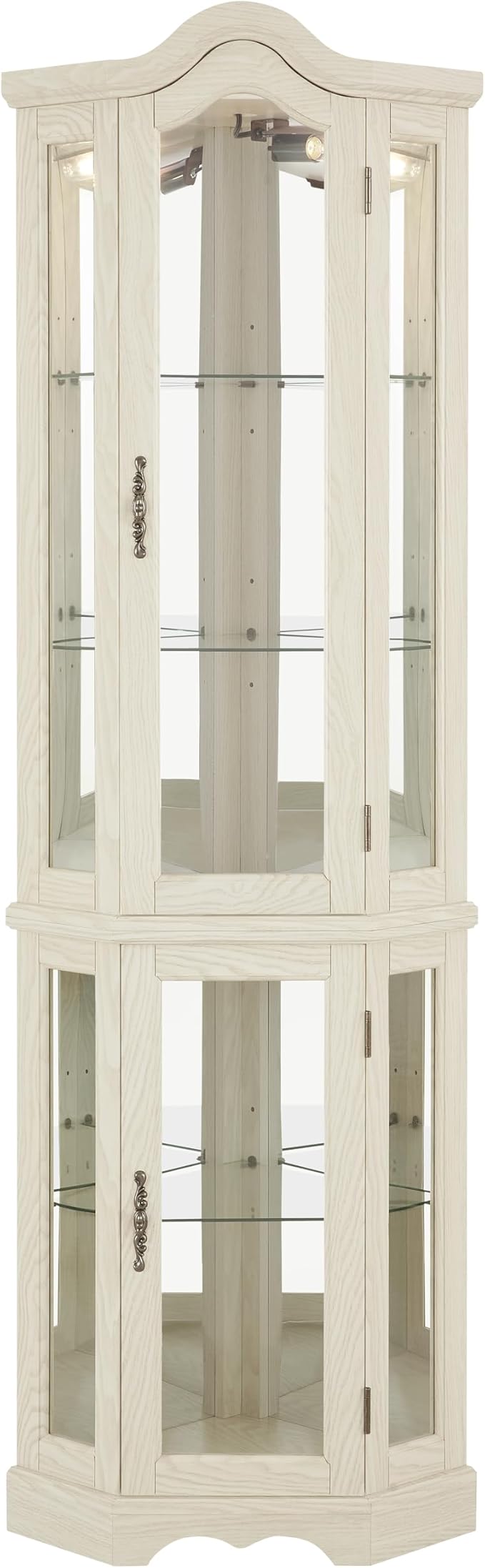 Glass Corner Display Cabinet
