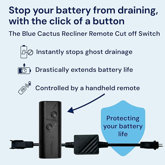 Blue Cactus Recliner Battery Life Extender Kit