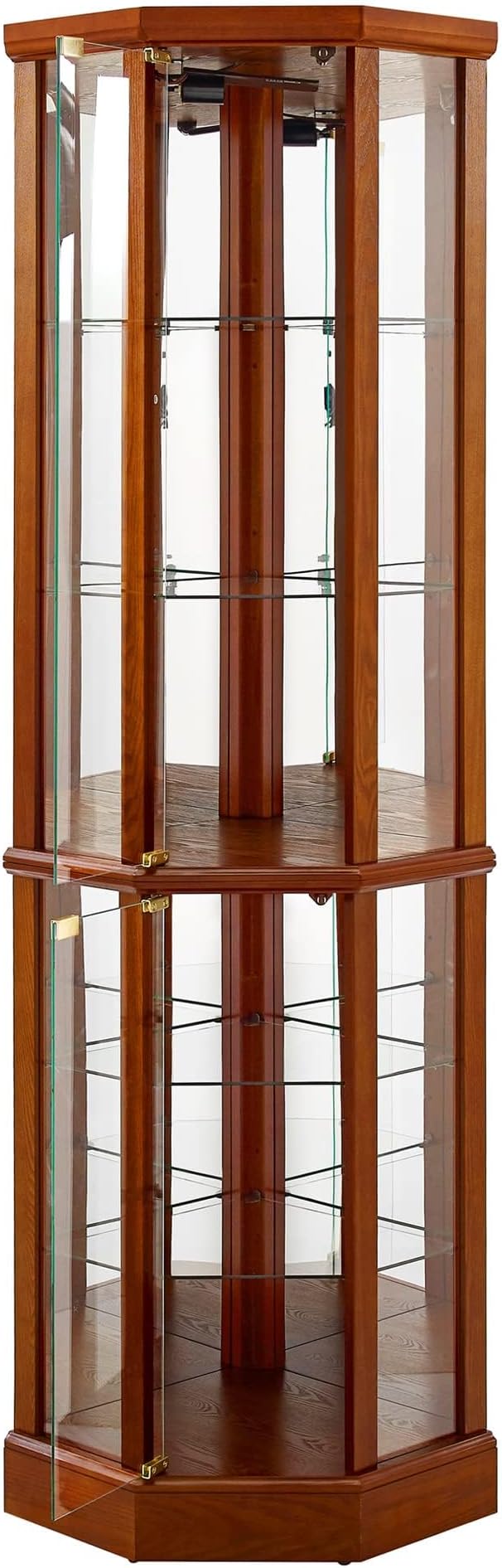 Glass Corner Display Cabinet