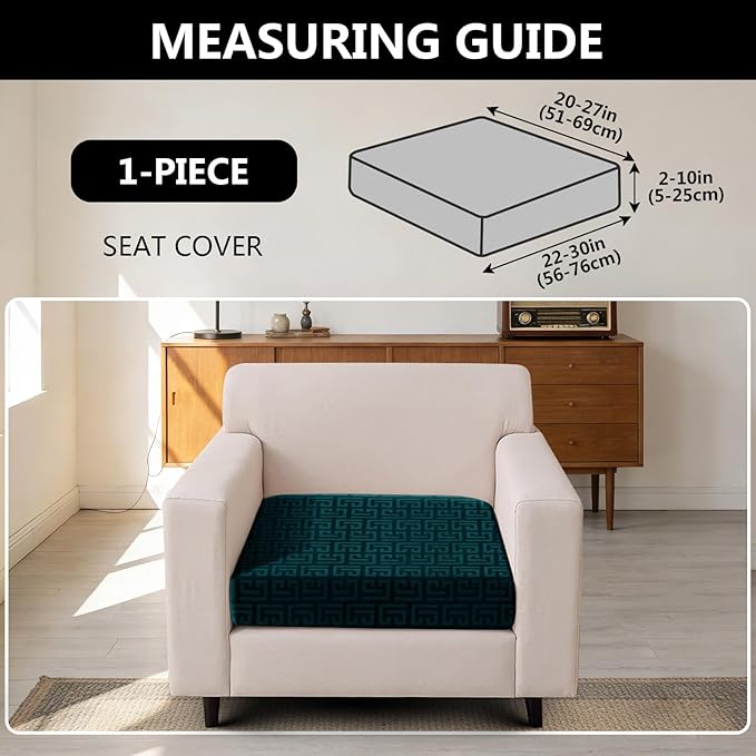 UNBBRRL Stretch Couch Cushion Cover