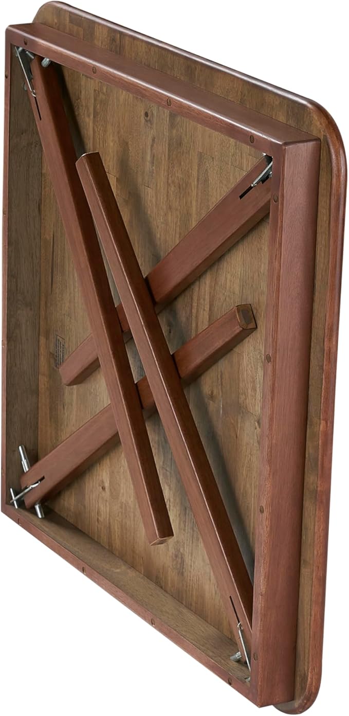Stakmore Classic Straight Edge Square Folding Card Table 32x32