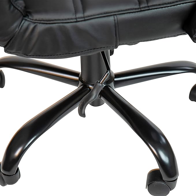 Flash Furniture Whitney Mid-Back Swivel LeatherSoft Desk Chair