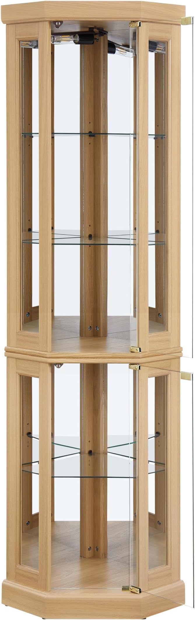 Glass Corner Display Cabinet