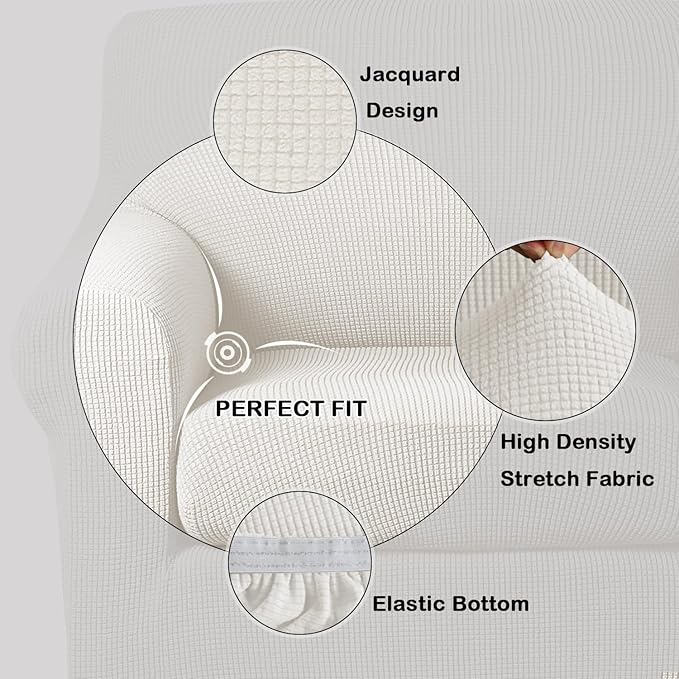 Turquoize 2 Piece Chair Covers Armchair Covers