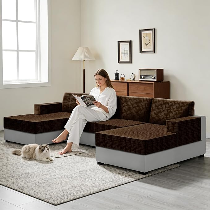 UNBBRRL Stretch Couch Cushion Cover