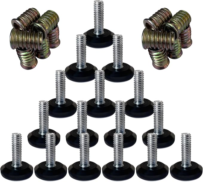 5/16" Threaded Leveling Feet Screw On
