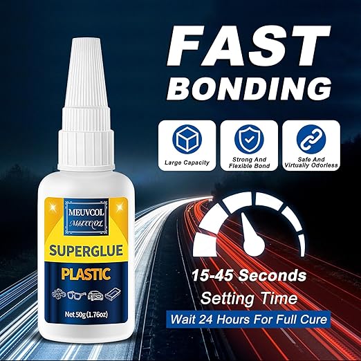 Plastic Glue 100g for Model, 3D Printing Repair, Legos & Miniatures,