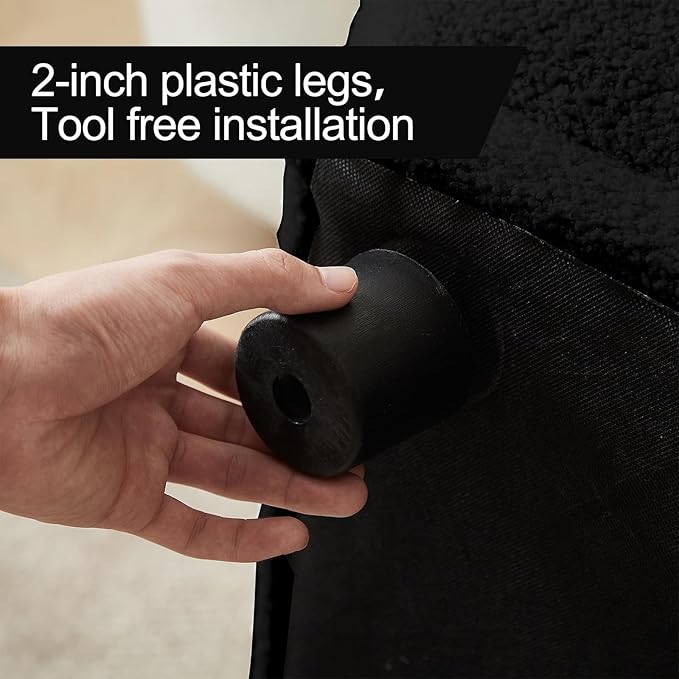 U Shaped Cloud Sectional, Convertible L Shaped Couch