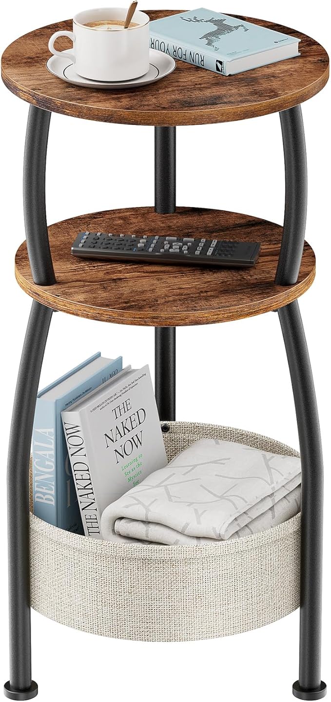 Round Side Table for Small Spaces
