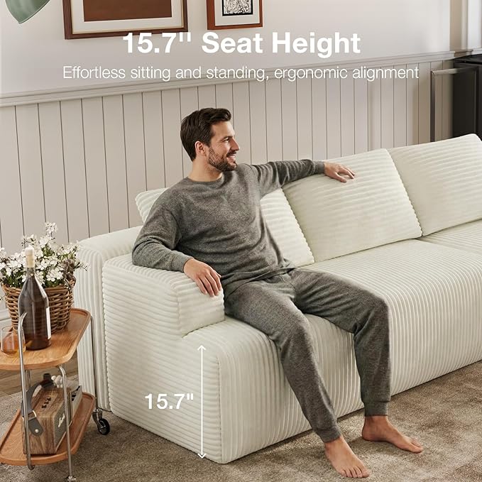 Novilla L-Shape Sectional Couches