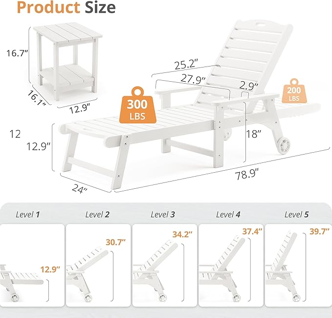 LUE BONA Lounge Chair Outdoor