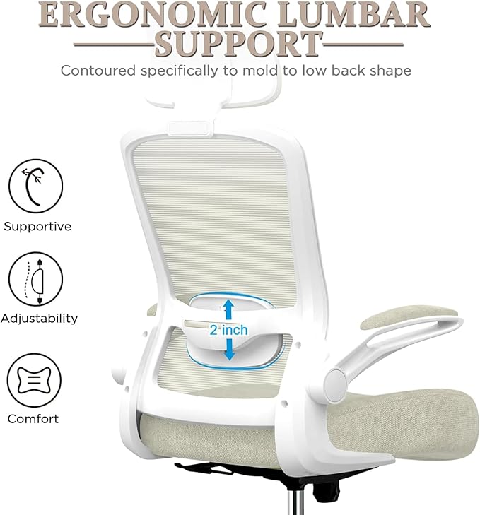 Mimoglad Office Chair, High Back Ergonomic Desk Chair