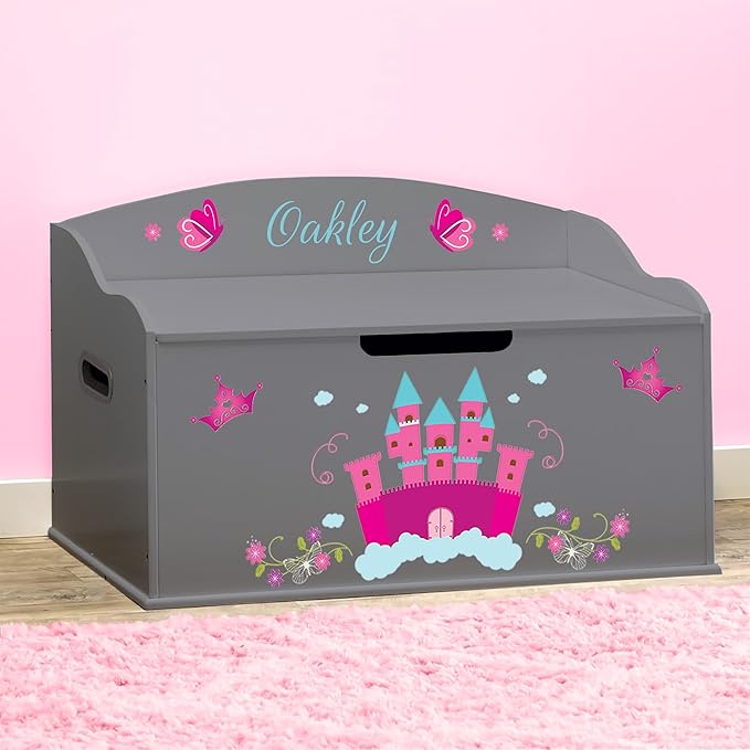 DIBSIES Personalized Creative Wonders Toy Box, 30 x 19.25 x 18 inches,