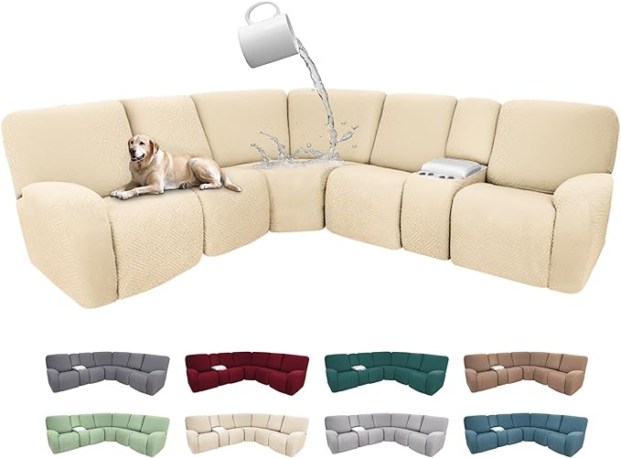 100% Waterproof Sectional Recliner Couch Covers