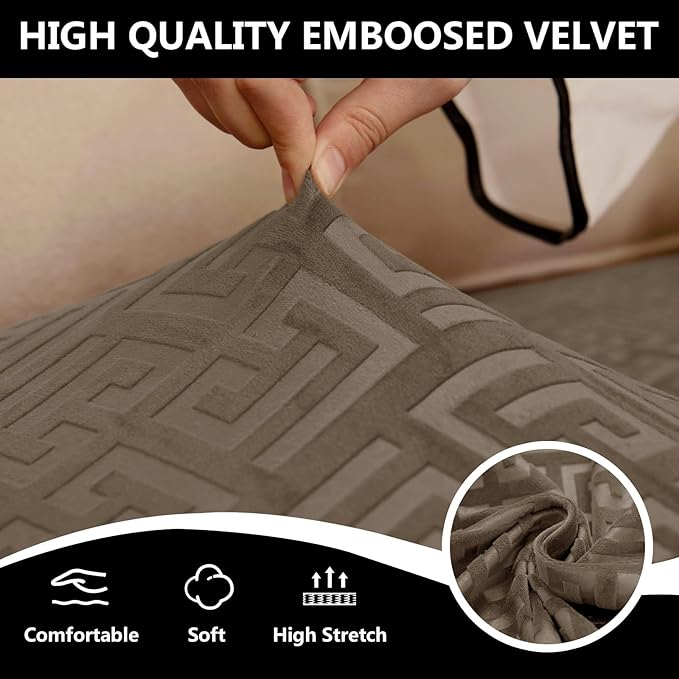 UNBBRRL Stretch Couch Backrest Cushion Cover