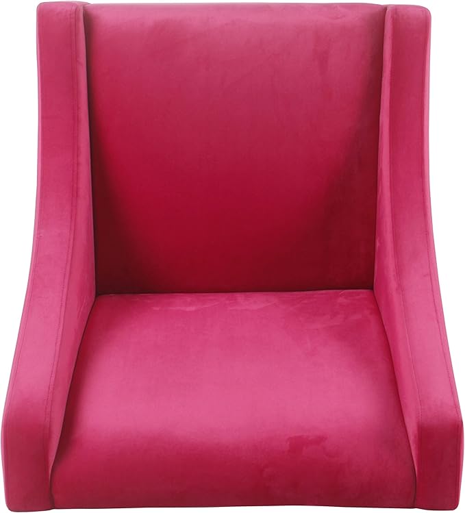 Homepop Home Decor | Upholstered Classic Swoop Arm Accent Chair | Accent Chairs