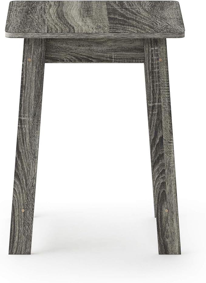 Furinno Beginning End Table, French Oak Grey
