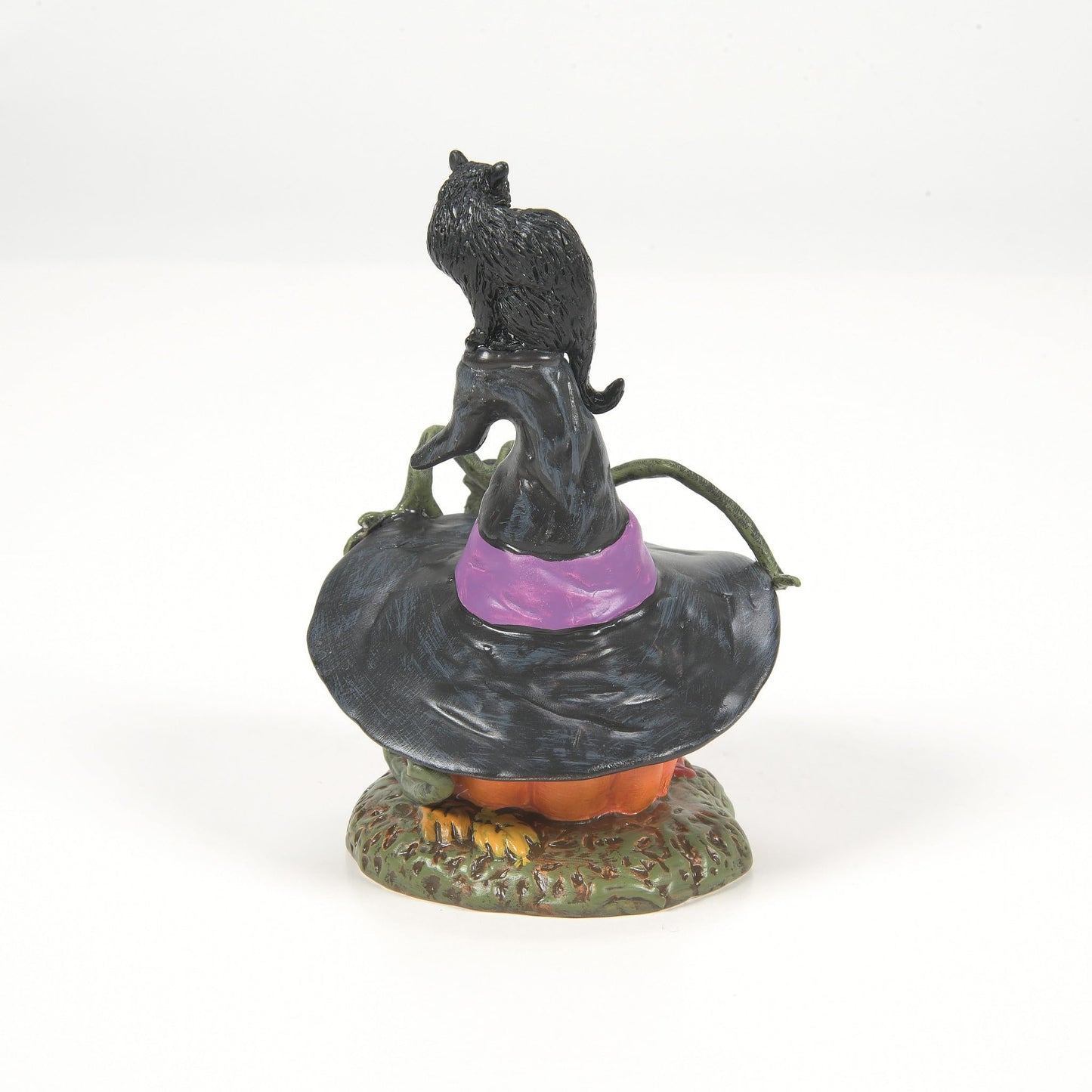 Department 56 Village Collection Accessories Halloween Feline Noir Cat on Pumpkin 2025 Dated Figurine, 4.02 Inch, Multicolor
