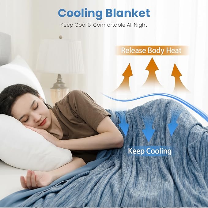 OIGAE Cooling Blanket for Hot Sleepers