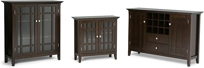 SIMPLIHOME Bedford Storage Cabinet
