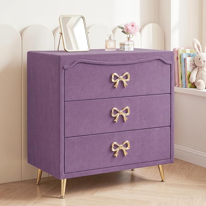 VEELIKE Lavender Purple Velvet Drawer Liner Self Adhesive Velvet Contact Paper
