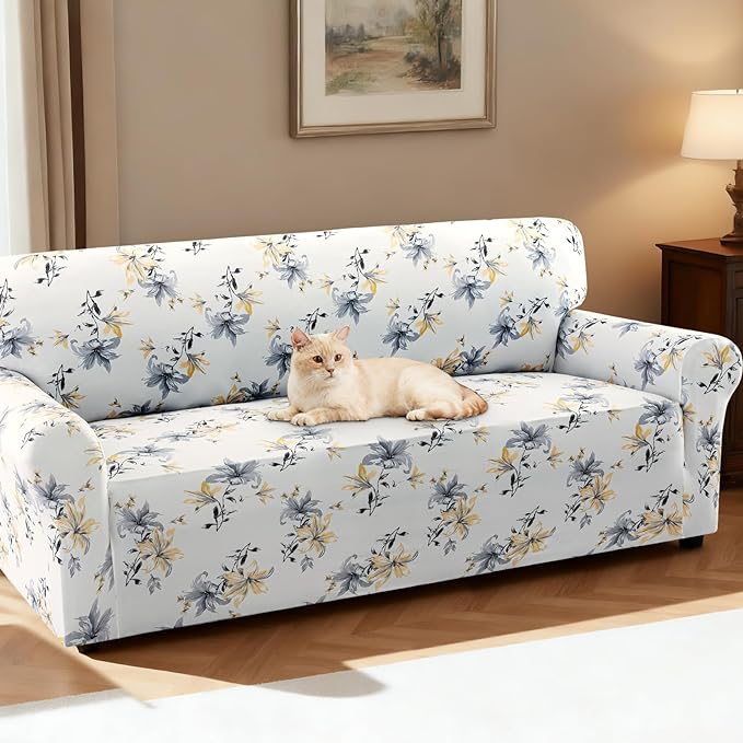 H.VERSAILTEX Printed Couch Cover