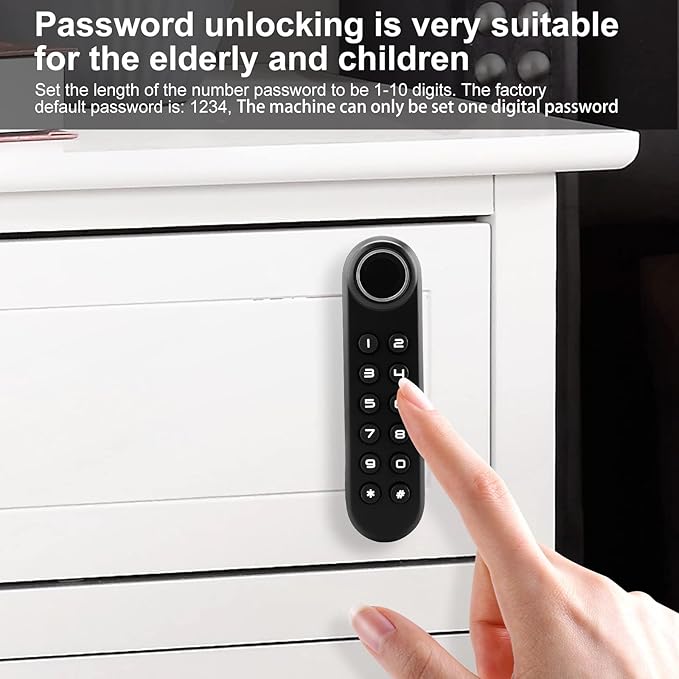 Fingerprint Cabinet Lock, Smart Electronic Cabinet Locks, Combination Password