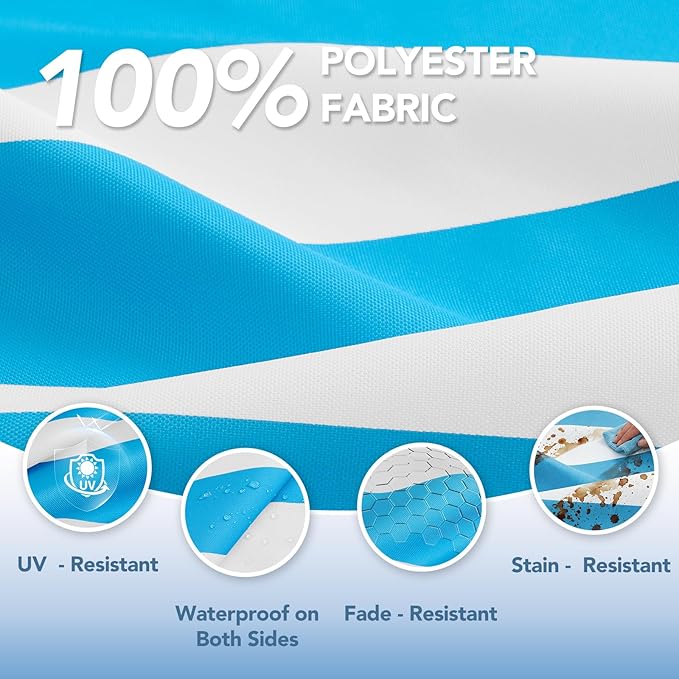 L'AGRATY Outdoor Lounge Chaise Cushion: 72x21x3 Inch Waterproof Lounge Chair