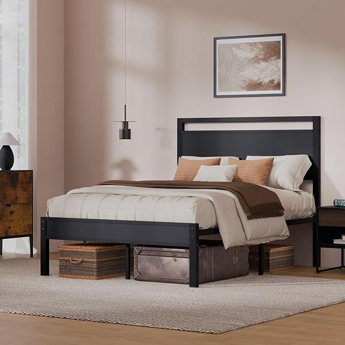 Z-hom Full Metal Bed Frame