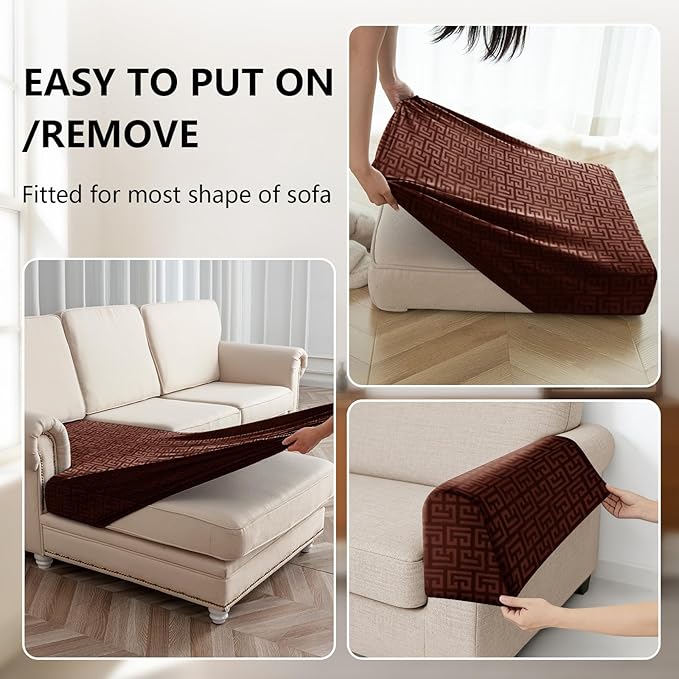 UNBBRRL Stretch Couch Armrest Covers