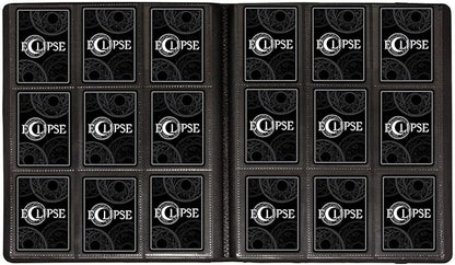 Ultra Pro E-15219 Eclipse 9-Pocket PRO-Binder-Jet Black