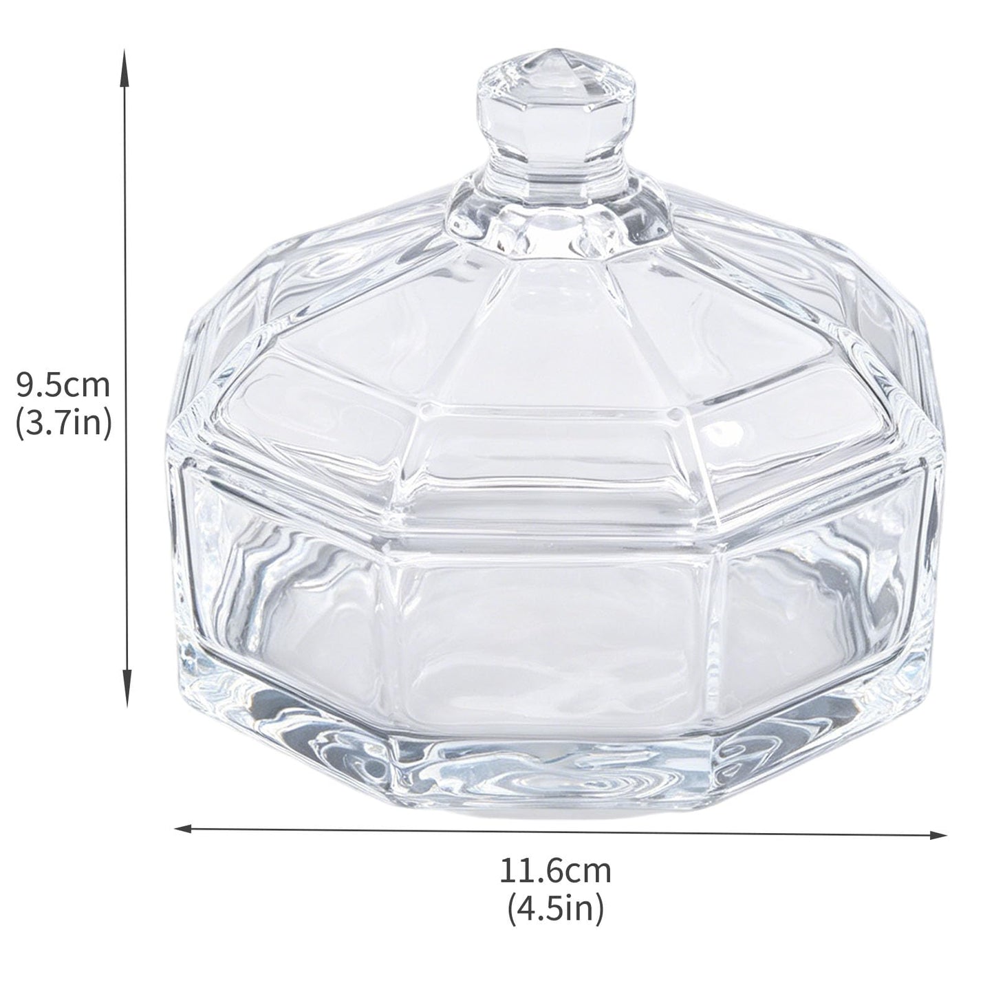 Lolytama Candy Jar,Airtight Candy Containers with lid,Glass Cookie Storage Jar Kitchen Details,Cookie Jar for Honey, Jelly, Wedding Favors, Sauces,Halloween&Christmas Candy Containers Jar