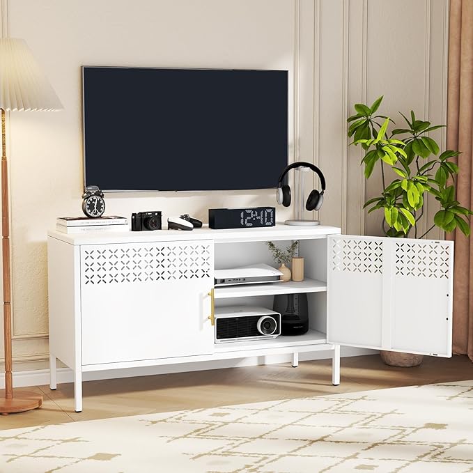Tokawa Metal Storage Cabinet, 2-Door Short Locker Cabinets