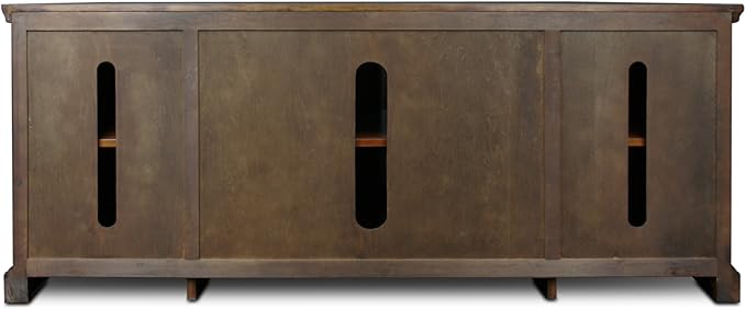 Leick Home 87360 TV Stand with Enclosed Storage