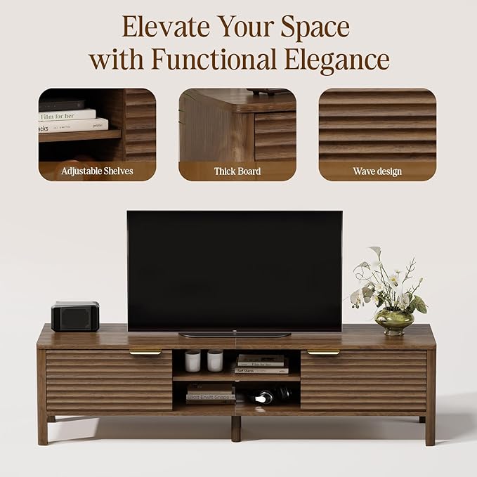 IKALIFE TV Stand for Living Room