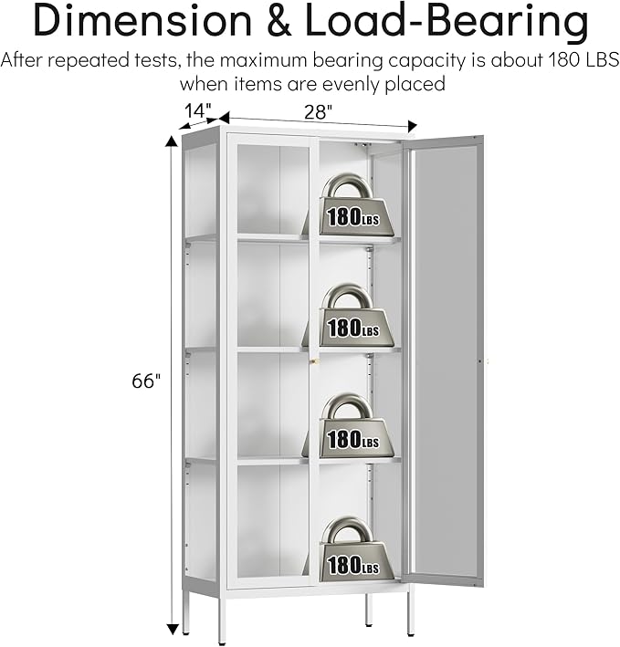 Polup Glass Display Cabinet