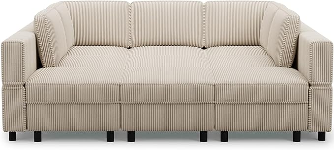 Belffin 9 Seats Modular Sectional Sofa