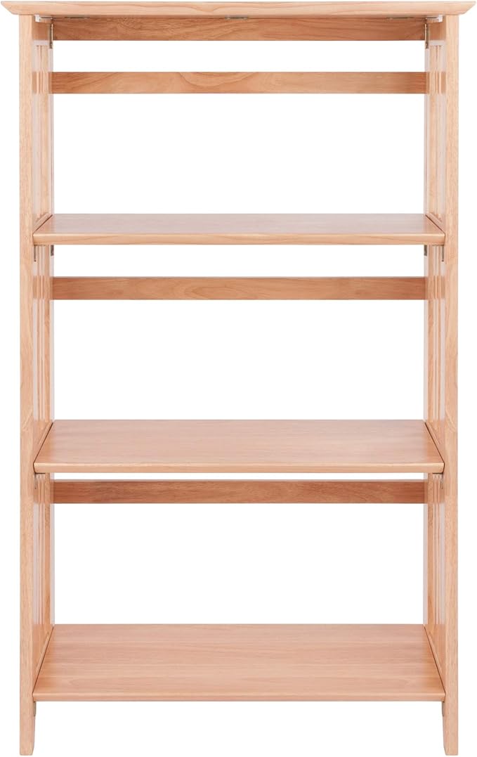 Winsome Mission Beech Wood 4-Tier Shelf