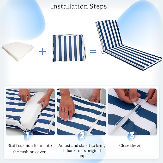 Chaise Lounge Cushions Outdoor